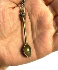 Spoon Keyring Silver Food