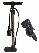 Vandorm Super Lite Bicycle Lightweight Presta Schrader Tyre Track Bike Pump