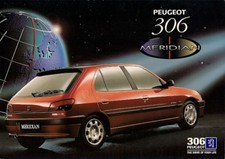 Peugeot 306 Meridian Limited Edition 1996-97 UK Market Sales Brochure 1.6 1.9DT