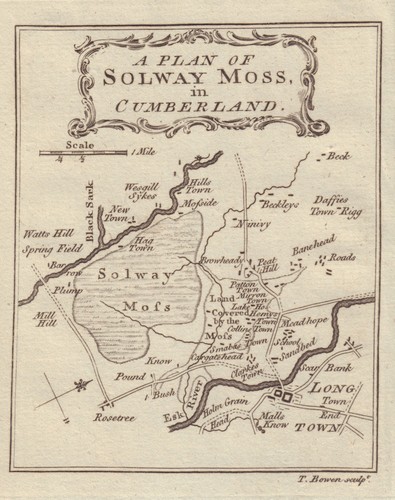 Plan solway moss in - moss,