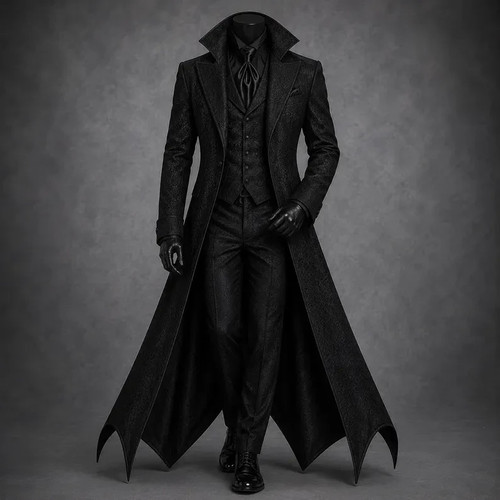 Men gothic textured victorian - gothic,