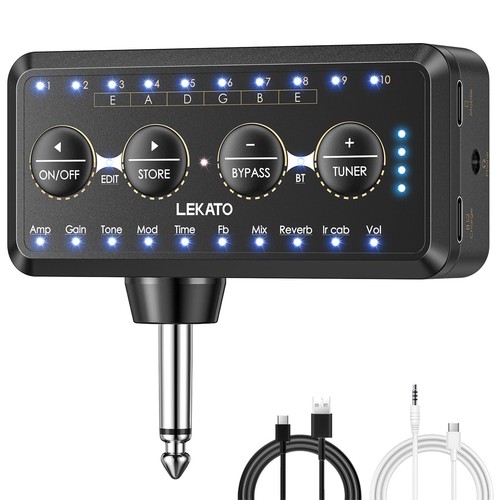 Lekato guitar headphone amp - lekato,
