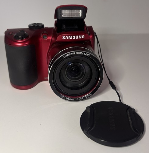 Samsung wb100 red 2mp - samsung, 16.2mp