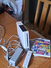 Nintendo Wii Game Console - Games Included - NOT WORKING - Buy for Parts