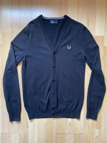 Fred perry cardigan black - fred,