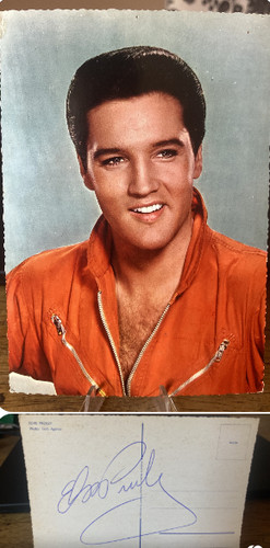 Elvis presley autograph - elvis,