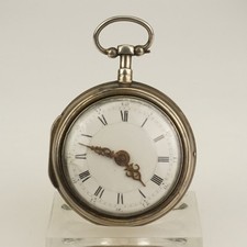 Rare! ca. 1790 Pair  Silver