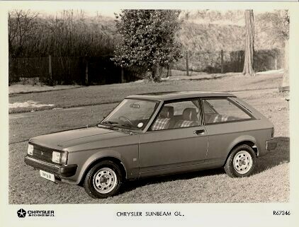 Chrysler sunbeam 1978 1979 - sunbeam, 1978-1979