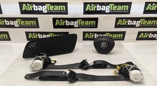 VW Volkswagen Polo 2014 - 2017 Airbag Kit Driver Passenger Seatbelt ECU