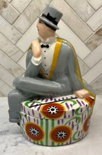 French Art Deco Figural Box -