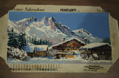 Needlepoint tapestry - needlepoint,