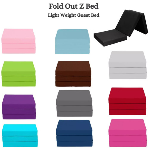 Bed single fold out futon - single,