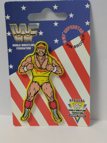 Wwf plastic pin 1991 badge - 1991/, by