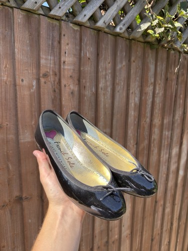 French sole women - sole, black