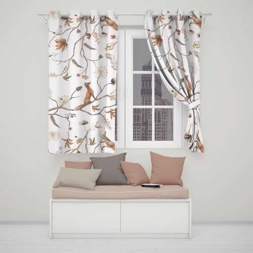 Kids forest fox tree - kids,
