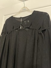 Topshop Black Dress Long