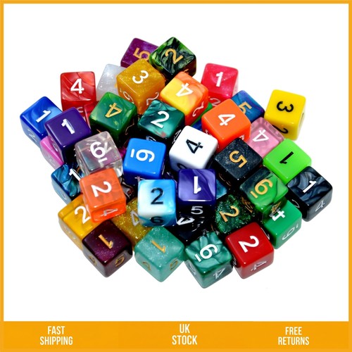 Vibrant polyhedral d20 dice - vibrant,