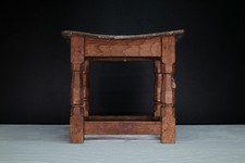 Rare & early Robert 'Mouseman' Thompson oak stool