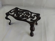 Antique  Art Nouveau  Fireplace  Trivet Hearth Trivet Old Vintage Cast Iron