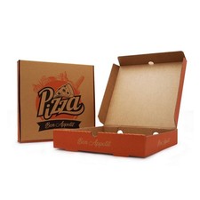 Printed Pizza Boxes 7-12″ Strong Kraft | Same Day Dispatch Next-Day UK Delivery