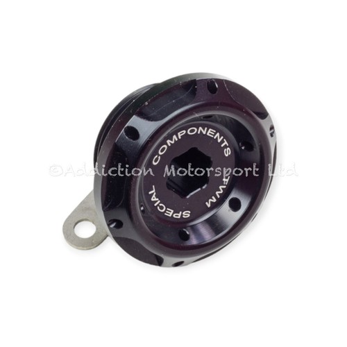 Twm aluminium oil filler plug - twm,