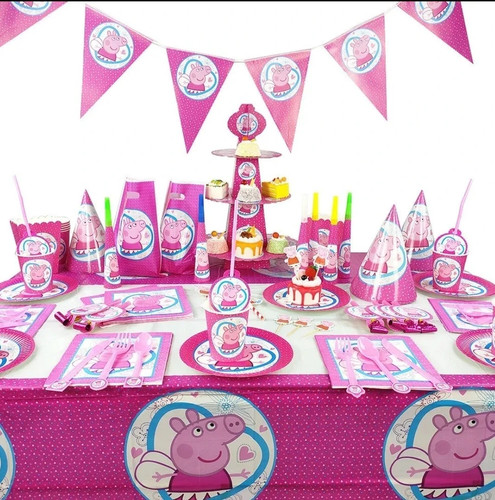 Peppa pig birthday party - pig,