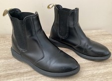 Dr Martens Vegan Flora Chelsea Boots, UK5 EU38, Black Vegan Upper, Air Wear Sole