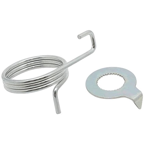 Return spring and indicator - and,