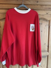 TOFFS Crewe Alexandra 1960-1963 Vintage Football Shirt Size 5XL ch 64”