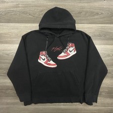 Jordan Hoodie Mens 2XL Black