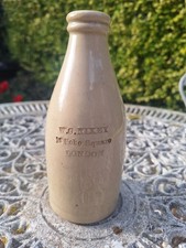 Antique Vintage W.G. NIXEY 12 SOHO SQ LONDON Stoneware Ink Bottle FREE UK P&P 