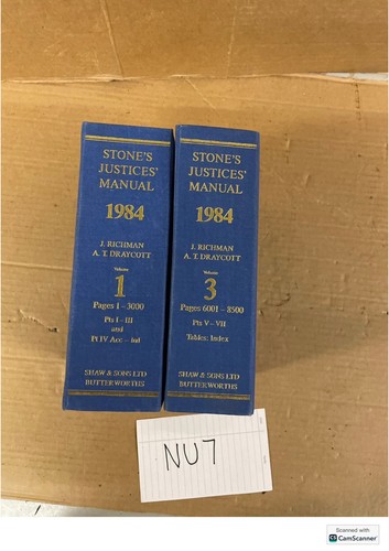 Stone justices manual - stone's,