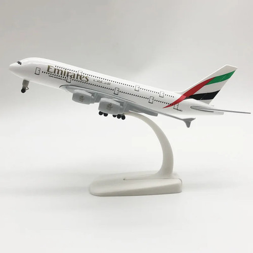 Plane model airbus a380 20cm - airbus,