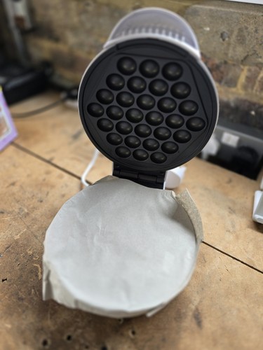 Bubble waffle maker new - waffle, in