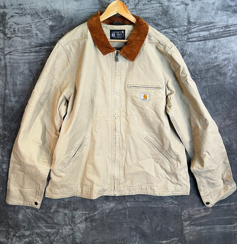 Carhartt detroit jacket beige - carhartt,