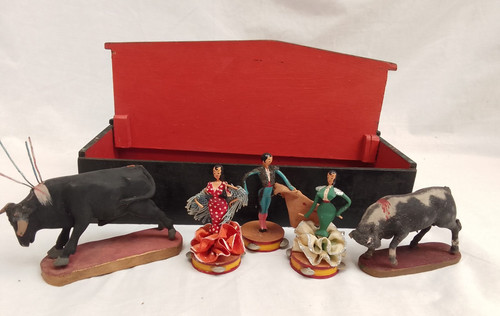 Vintage spanish matador - matador, figure