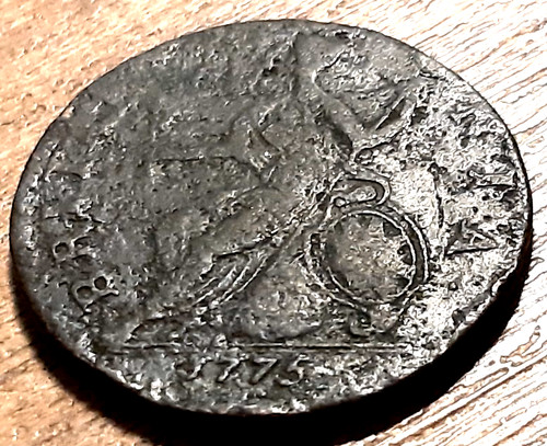 George iii evasive halfpenny - evasive,