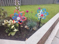 3 x Red White and Blue Garden