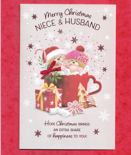 Niece and husband - husband, christmas