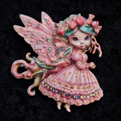 Fantasy fairy brooch - fairy,