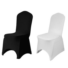 White Spandex Chair Cover