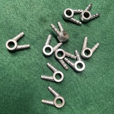 Triumph BSA Norton Double Fuel Banjo 1/4” Pipe x10 NOS Carburettor Petrol Tap