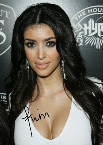 Kim kardashian signed - kim,