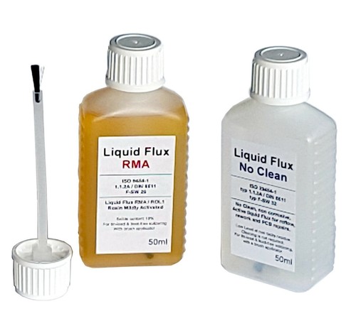 Flux liquid no - no, or