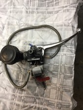 Triumph Bonneville T140 Brake Master Cylinder & Lever + Switch Used Condition