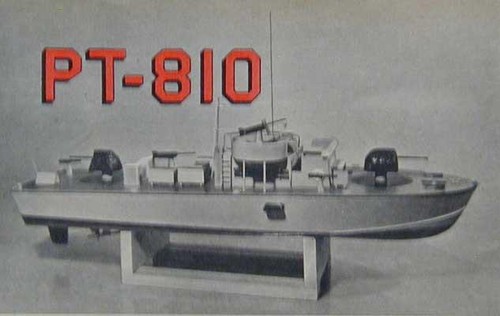 Radio control pt boat - 30",
