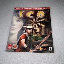 ICO PRIMA'S OFFICIAL STRATEGY GUIDE By Dimension Publishing VGC Rare Ps2 Book
