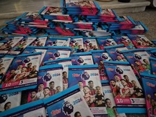 Topps Premier League 2026 10x10 Card Packs. 10 Packets Containing 10 Cards. New
