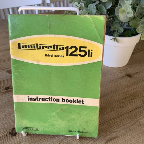 Super rare innocenti lambretta - super,