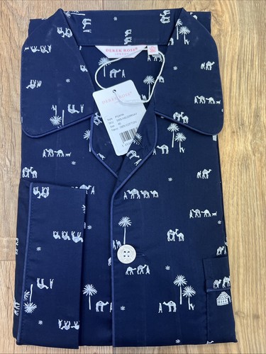 Mens derek rose cotton - rose, pyjamas